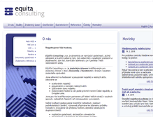 Tablet Screenshot of equita.cz